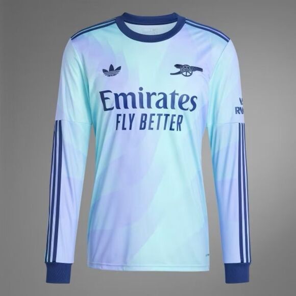 Adidas Arsenal 24/25 Long Sleeve Third Jersey - Picture 1 of 13